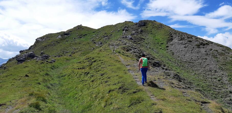 Ein letzter, unschwieriger Aufschwung und ..