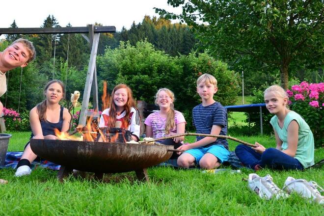 nach dem Grillen