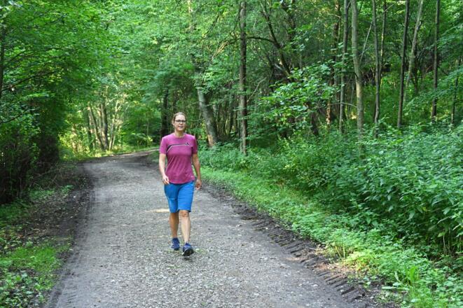 Wanderin am Parsberg