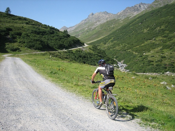 Mountainbike in Tirol