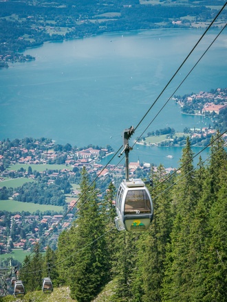 Wallbergbahn mit Seeblick