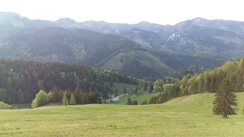 Kühberg - Ausblick auf die Weyrer Bögen