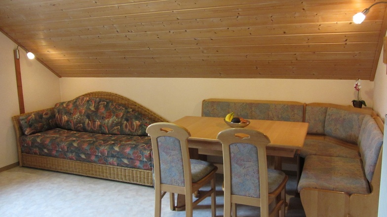 Essecke und Schlafcouch