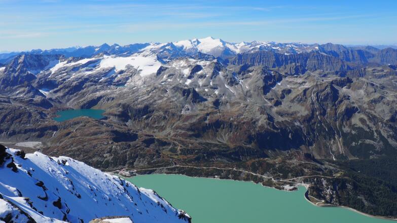 Großvenediger 3666m über Tauernmoossee