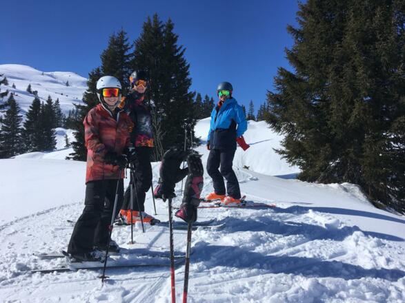 Wunderbare Skitage