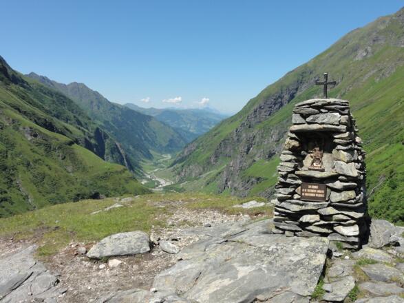 Das Stoamandl - toller Aussichtspunkt im Hollersbachtal