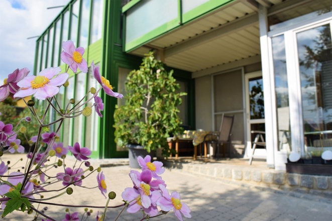 Überdachter Freisitz