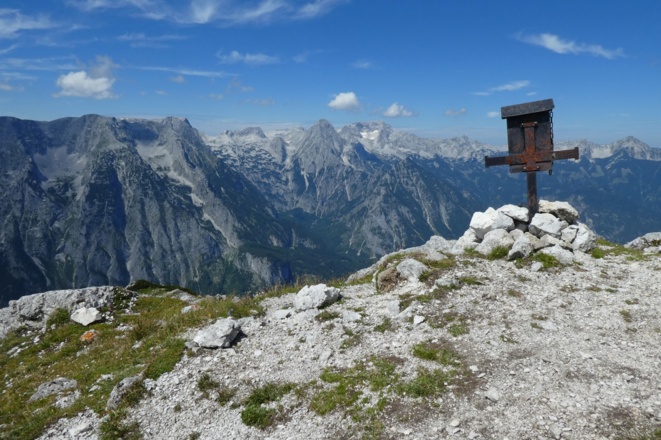 Am Gipfel des Hirschecks