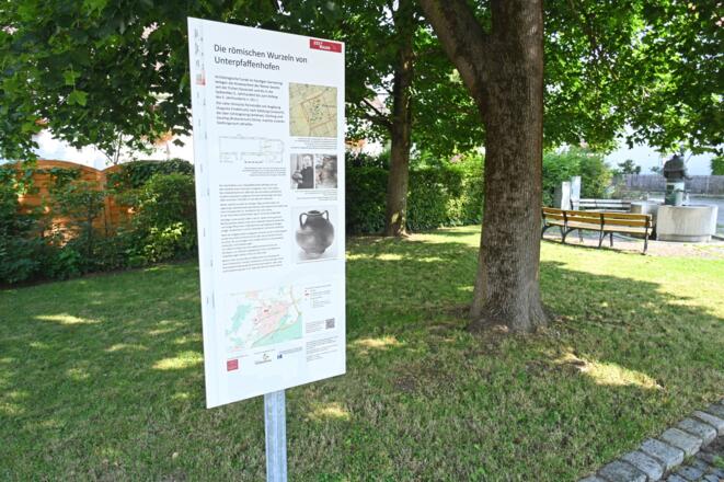 Infotafel ZEIT+RAUM Museum