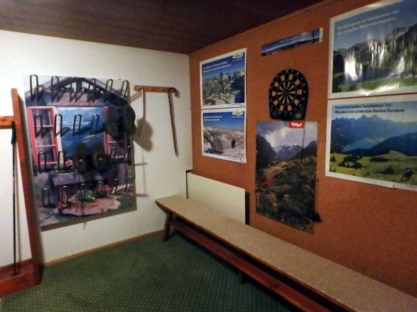 Schi-und Schuhraum, Schuhtrockner im Keller