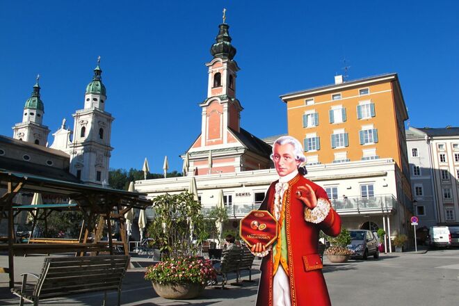 Mozartplatz in Salzburg