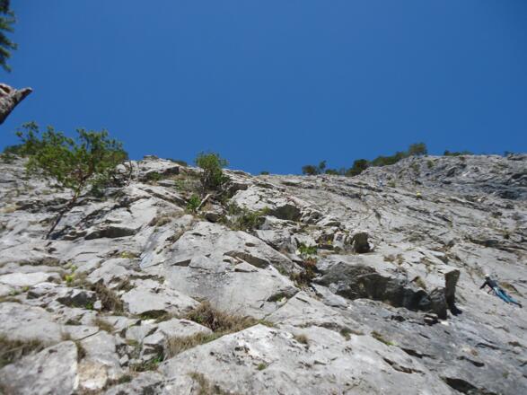 Klettergebiet Nassereith Sektor Tiefthal Mehrseillängenrouten von 3a bis 6b+