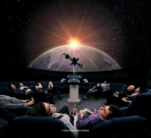 Zeiss Planetarium Schwaz Innenansicht