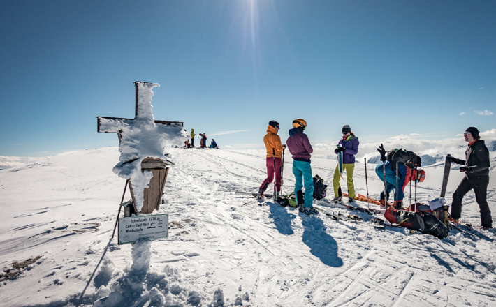 Am Shcneibstein Gipfel