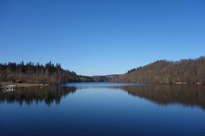 Stausee bei der Oberilzmühle