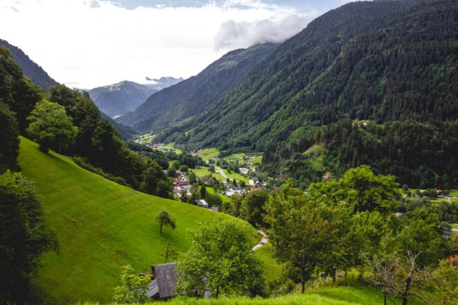 Blick Richtung St.Gallenkirch