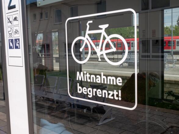 fahrrad Mitnahme - leider nicht zuverlässig.