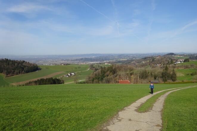 Immer wieder herrliche Ausblicke