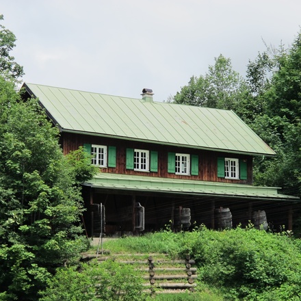 Schützenhaus an der Leidtobelbrücke