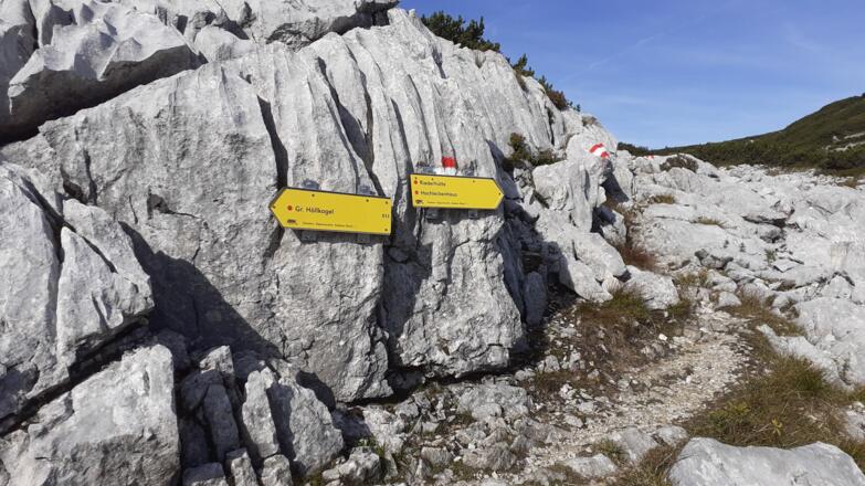 Schlussanstieg ab 1705m