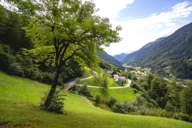Blick Richtung St.Gallenkirch