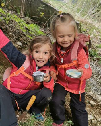 Geocaching mit Kindern in Saalbach-Hinterglemm