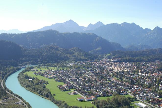 Flugaufnahme Füssen