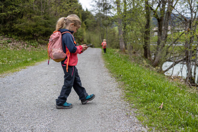 Geocaching für Kinder in Saalbach