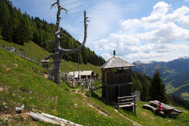 Spielplatz auf der Viehhausalm