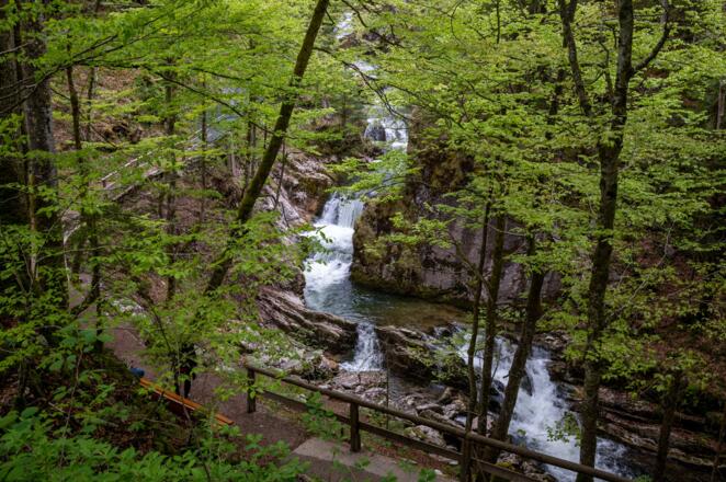 Sehenswerte Wasserfälle der Rottach
