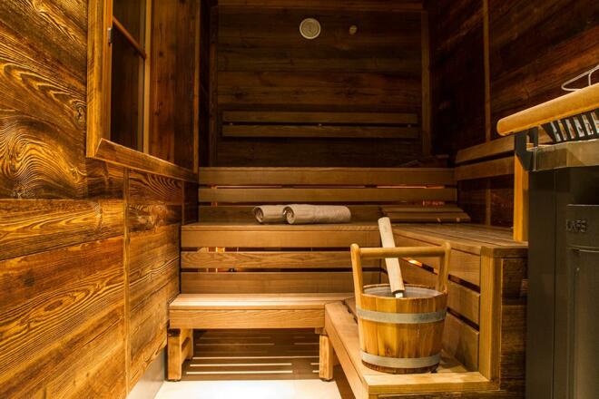 Finnische Sauna mit Ausblick