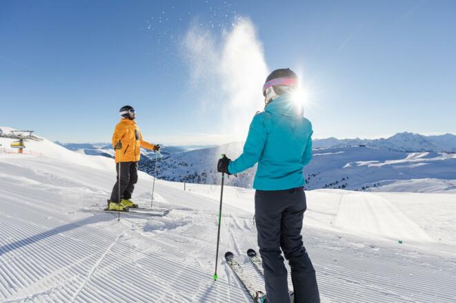 Skifahren in der Wildkogel-Arena