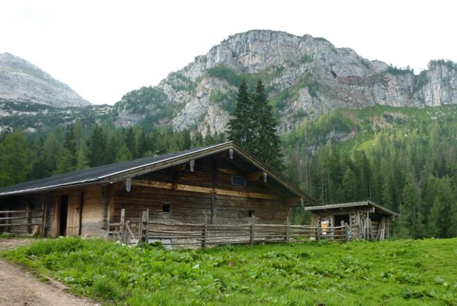 Königstalalm mit Rotspielscheibe