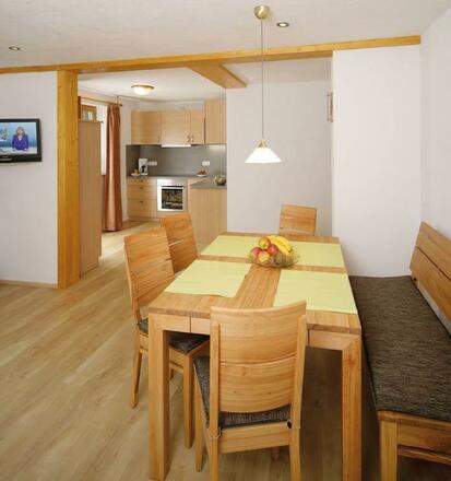 Essbereich - Ferienwohnung Nagelfluh