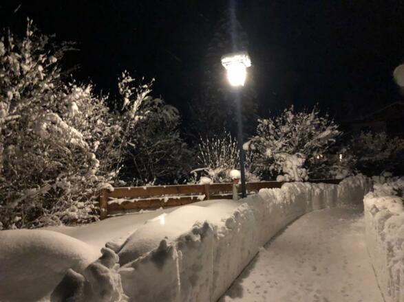 Wanderung durch den Schnee