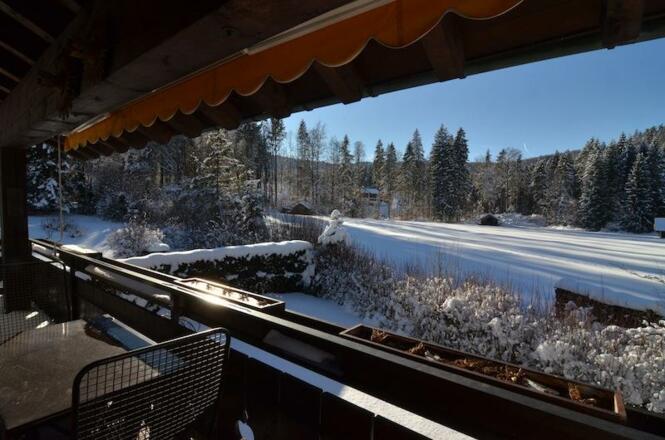 Ansicht vom Südbalkon