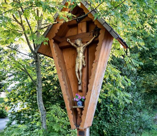 Wegkreuz Wangerweg am Auerbach