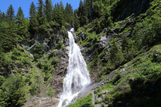 Kreealmen Wasserfall
