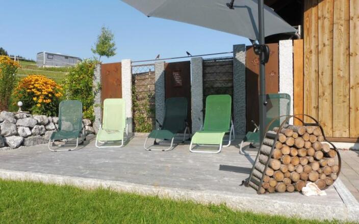 Unsere Sonnenterrasse