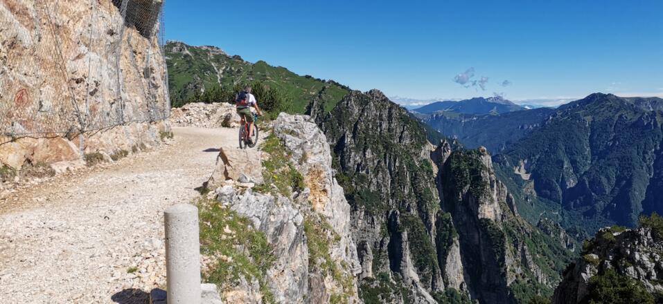 Etappe 7: Auffahrt zum Pasubio