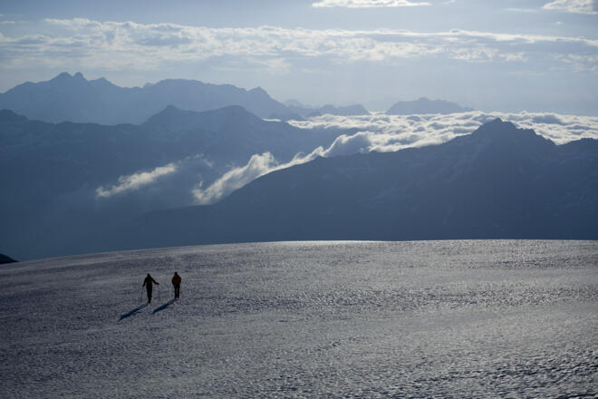 Unterwegs am Stockferner.