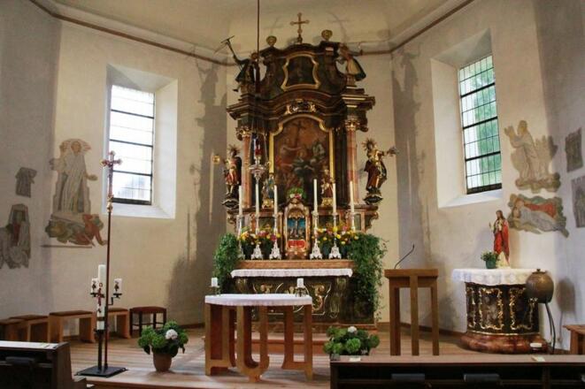 Kirche Hinterthal innen