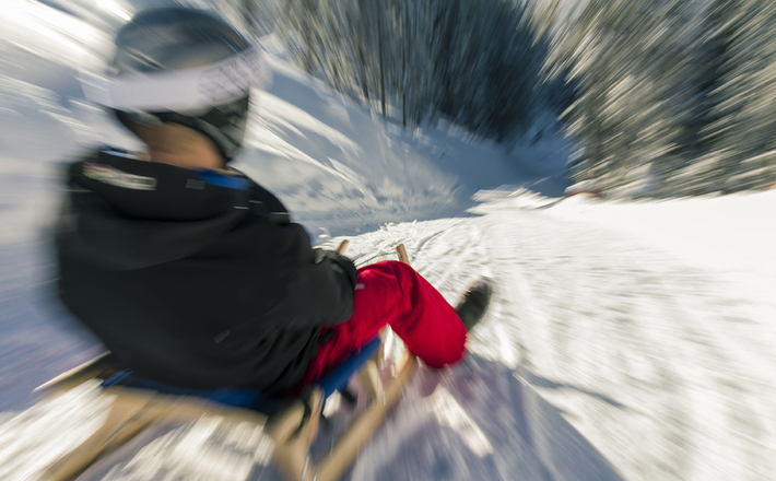 Rodelspaß im Bergsteigerdorf Ramsau