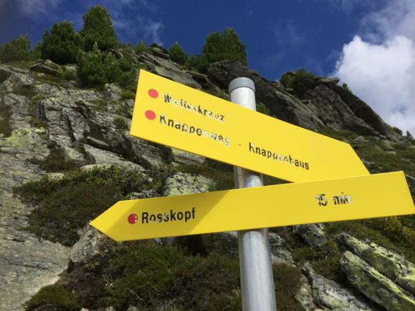 zahlreiche Wandermöglichkeiten im gesamten Ötztal