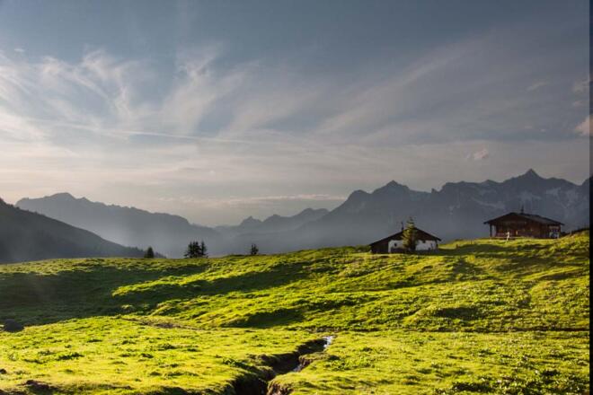 Panoramaausblick zu den Geralmen