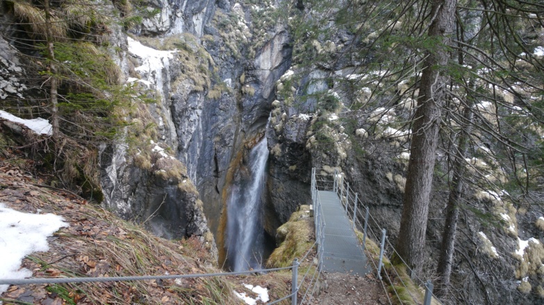 Aussichtsplattform im Hölltobel