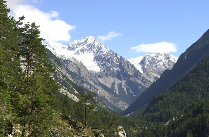 Fantastischer Karwendelblick