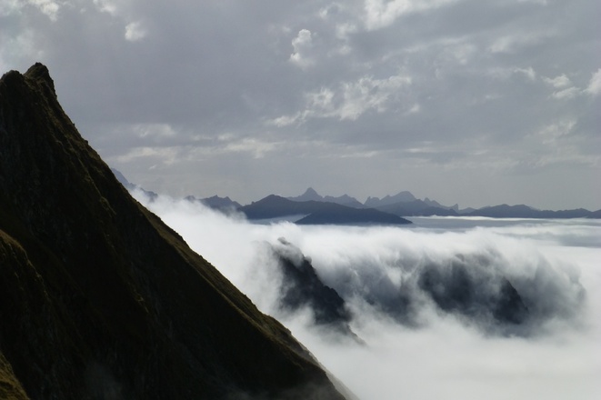 Ausblick am Zeigersattel