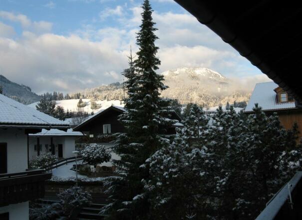 Aussicht vom Südwestbalkon