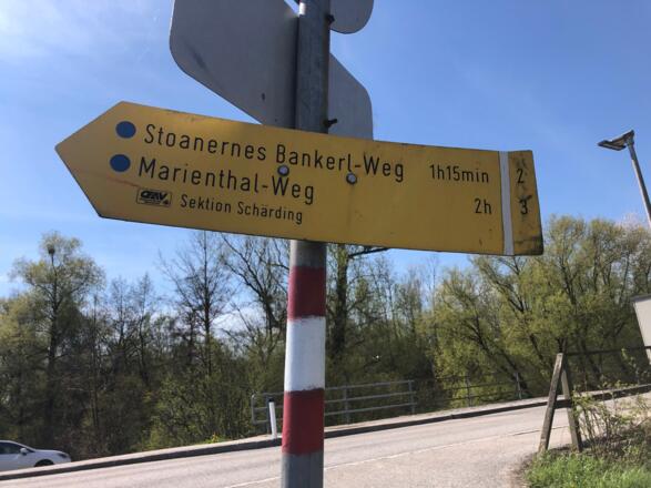 Stoanernes Bankerl Weg 2